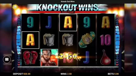 Knockout Wins slot screenshot 2