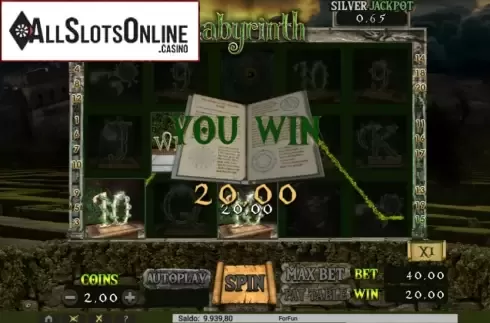 Win Screen 1. Labyrinth from Tuko Productions