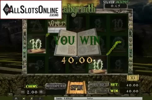 Win Screen 2. Labyrinth from Tuko Productions