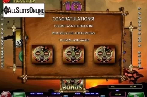 Bonus 2. Legends of Africa from 2by2 Gaming