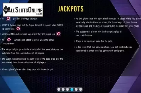 Game Features screen 3