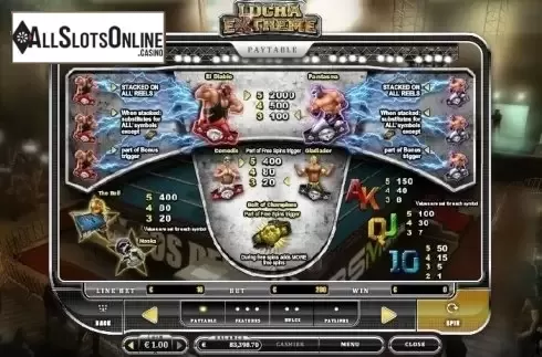 Pytable. Lucha Extreme from Oryx