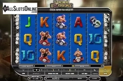 Reel Screen. Lucha Extreme from Oryx