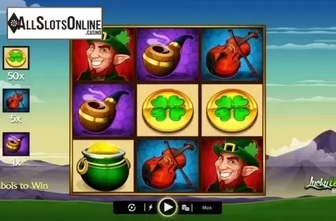 Game Screen 3. Lucky Leprechaun Scratch from Microgaming