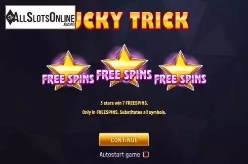 Start Game screen
