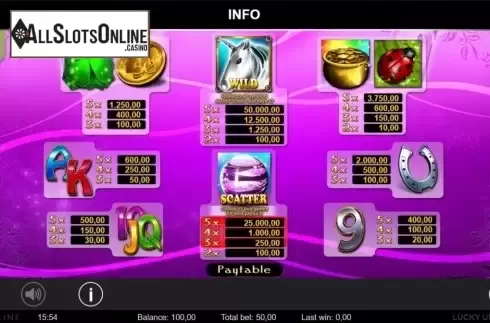 Info1. Lucky Unicorn from Lionline