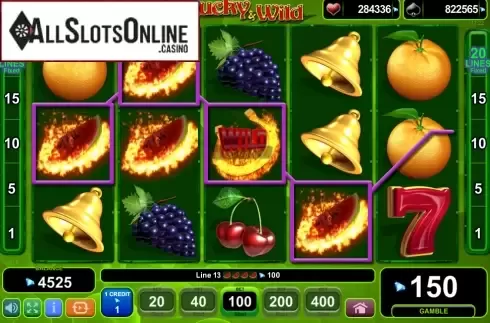 Screen8. Lucky & Wild from EGT