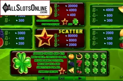 Screen2. Lucky & Wild from EGT