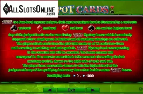 Screen5. Lucky & Wild from EGT