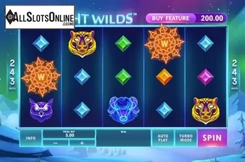 Reel Screen. Midnight Wilds from Playtech Origins