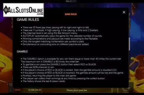 Game Feature screen 3