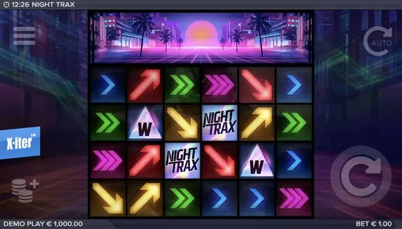 Night Trax slot screenshot 