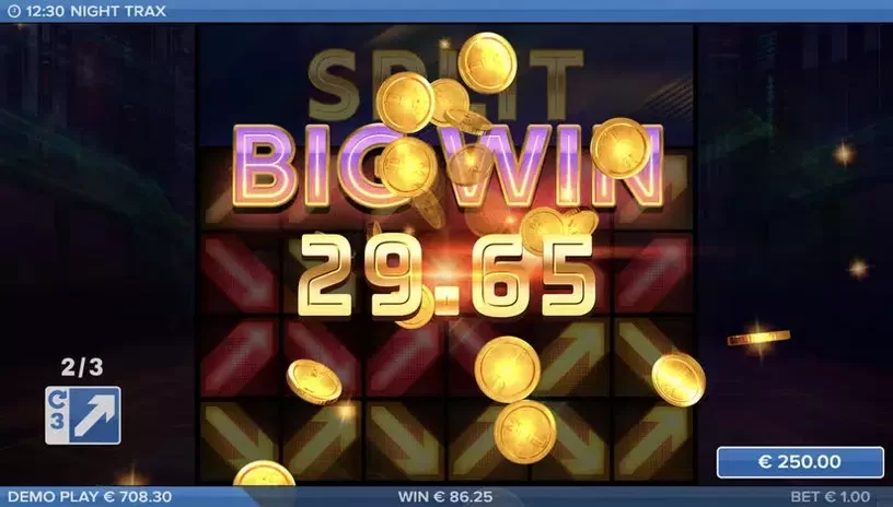 Night Trax slot screenshot 4