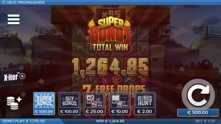 Propaganda slot screenshot 8