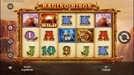 Raging Bison slot screenshot 1
