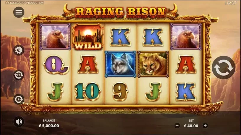 Raging Bison slot screenshot 1