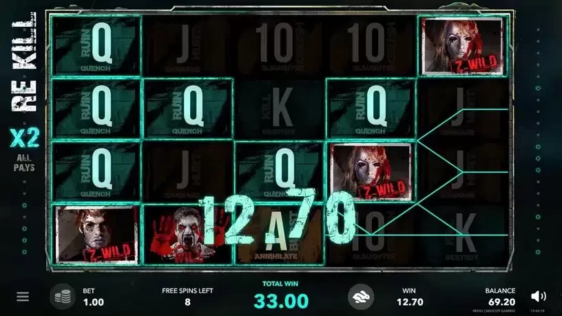 Re Kill slot screenshot 5