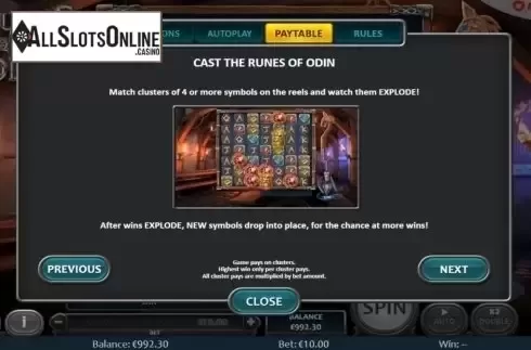 Features 1. Runes of Odin from Nucleus Gaming