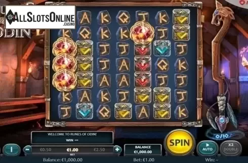 Reel Screen. Runes of Odin from Nucleus Gaming
