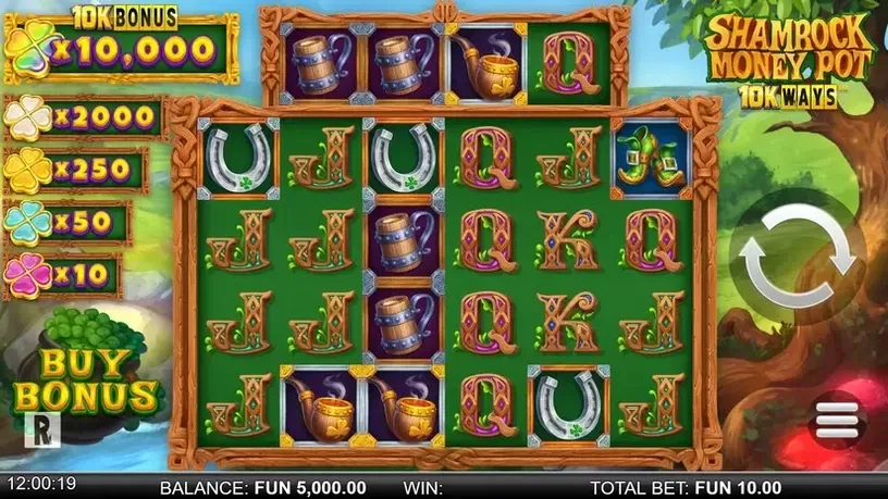 Shamrock Money Pot 10K ways slot screenshot 1