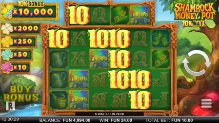 Shamrock Money Pot 10K ways slot screenshot 2