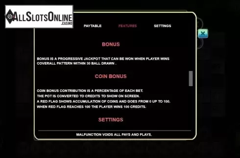 Paytable 4
