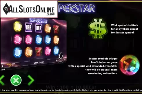 Features 1. Super Star from Fils Game