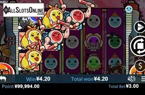 Win screen 1. Taiko Drum Master from Virtual Tech
