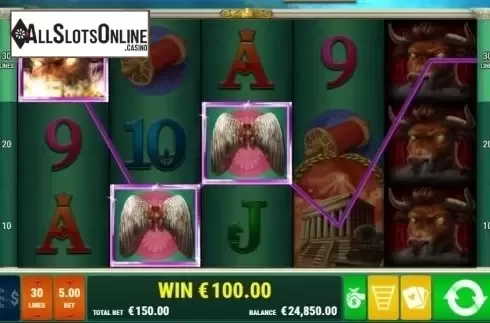 Win Screen 2. The Mighty King from Bally Wulff