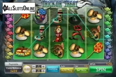 Win Screen 2. Trick or Treat (Saucify, Genii) from Saucify