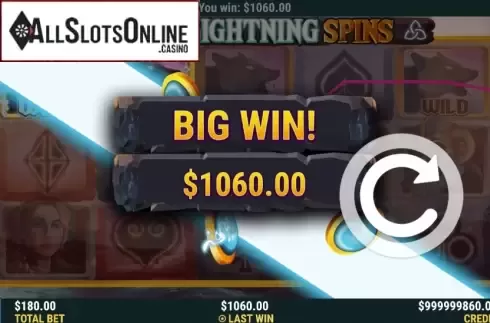 Big Win. Viking Lightning Spins from Slot Factory
