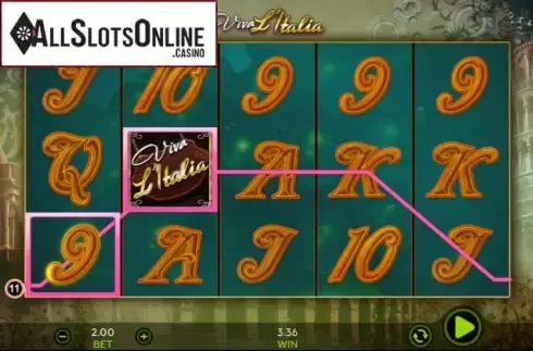 Play screen3. Viva L'Italia from 888 Gaming