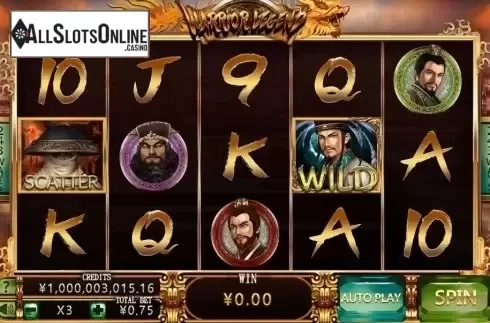 Reel Screen. Warrior Legend from CQ9Gaming