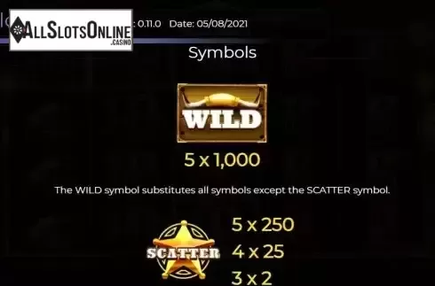 Special symbols screen