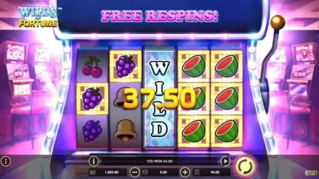 Wilds of Fortune slot screenshot 5
