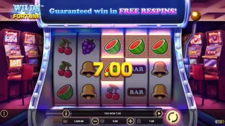 Wilds of Fortune slot screenshot 2