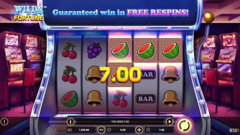 Wilds of Fortune slot screenshot 2