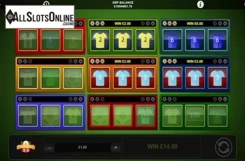 Win screen 2. World Cup 3x3 from 1X2gaming