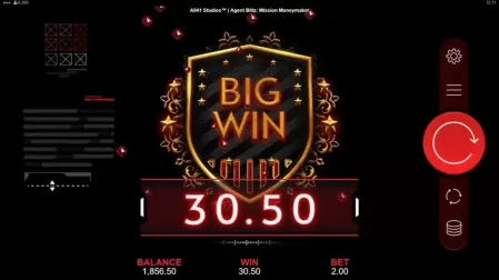 Agent Blitz Mission Moneymaker slot screenshot 4