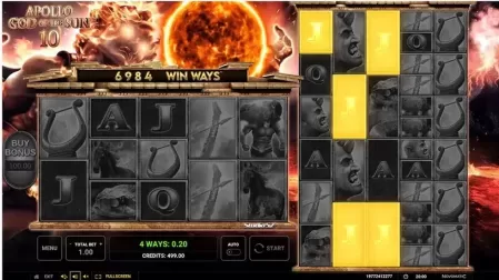 Apollo God of the Sun 10 slot screenshot 2