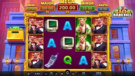 Bacon Bankroll slot screenshot 1