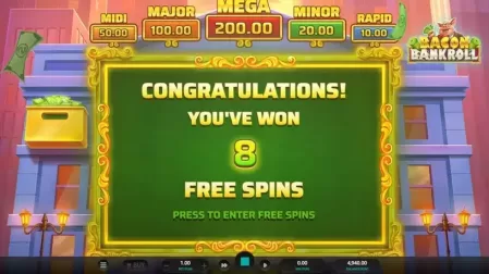 Bacon Bankroll slot screenshot 3