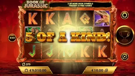 Book of Jurassic slot screenshot 3