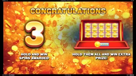 Coin Fall Hold and Win slot screenshot 2