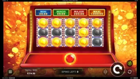 Coin Fall Hold and Win slot screenshot 4