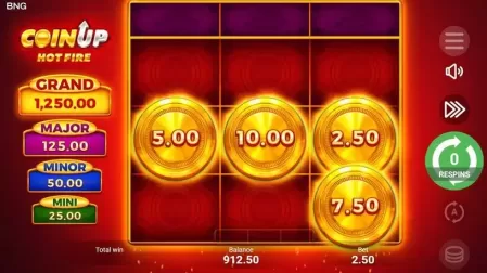 Coin UP Hot Fire slot screenshot 5