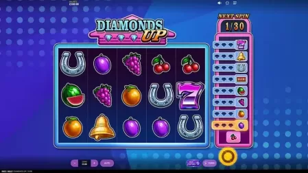 Diamonds Up slot screenshot 1