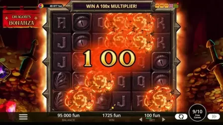 Dragon's Bonanza slot screenshot 4
