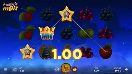 Fruits of Mbit slot screenshot 4