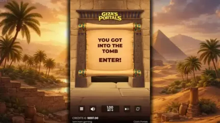 Giza’s Portals slot screenshot 3
